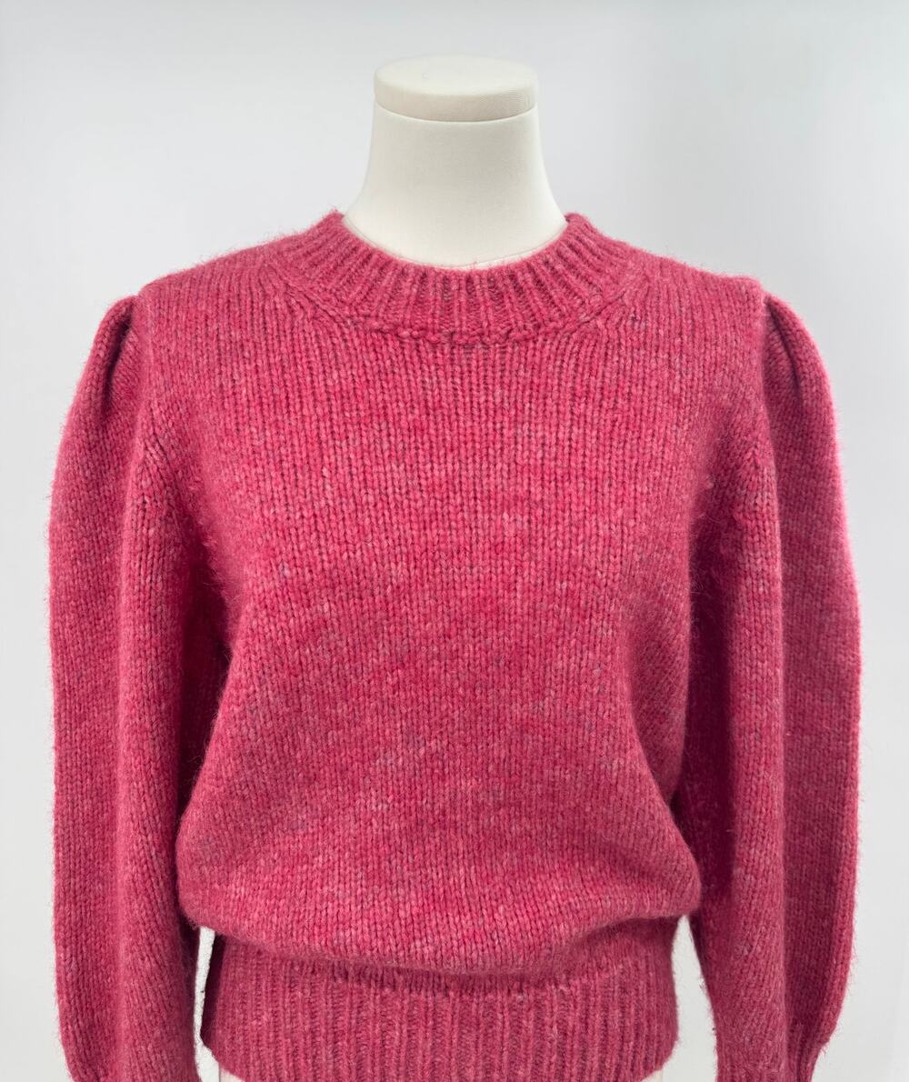 Isabel Marant Pink Emma Jumper Alpaca Wool Sweater Crewneck Pullover Knit 42 10
